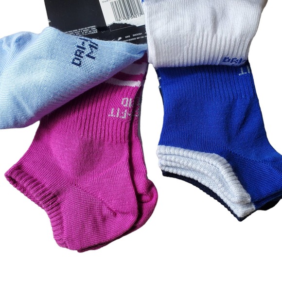 Nike 6 pack no show socks new medium women's - Picture 2 of 2
